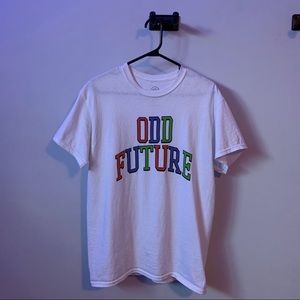 MENS ODD FUTURE COLLEGE GRAPHIC TEE